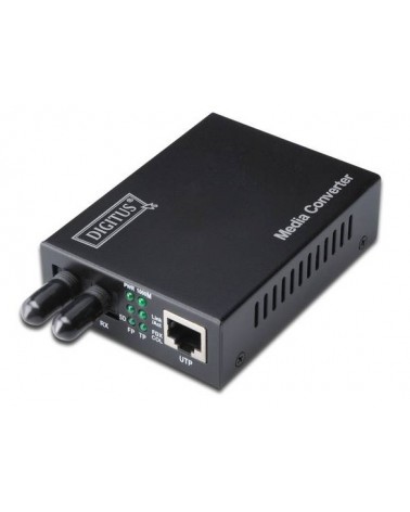 icecat_Digitus Fast Ethernet Medienkonverter RJ-45 auf ST-Duplex, DN-82010-1