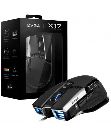 icecat_EVGA X17 Gaming Mouse, 903-W1-17BK-K3