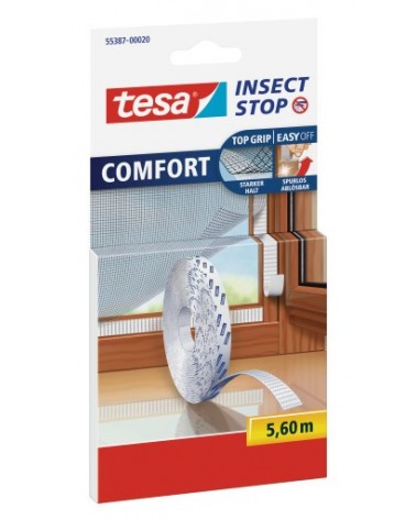 icecat_tesa Fliegengitter Comfort Klettband-Ersatzrolle 5,6m weiÃŸ, 55387-00020-00