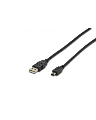 icecat_Digitus USB 2.0 Anschlusskabel, 3m, schwarz, AK-300108-030-S