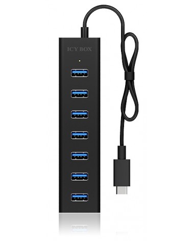 icecat_ICY BOX Hub  7-Port IcyBox USB 3.0 IB-HUB1700-C3 USB 3.0 Type-C (b) retail, IB-HUB1700-C3