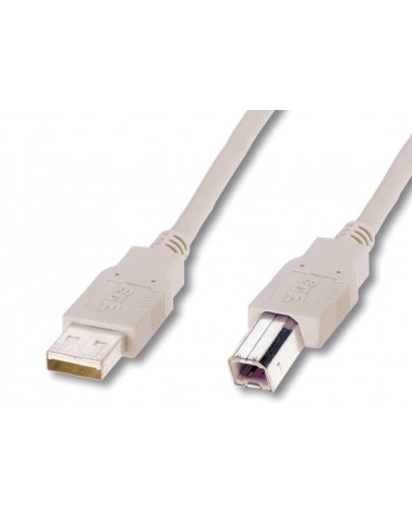 icecat_ASSMANN USB 2.0 Kabel Typ A-B  1.8m USB 2.0 konform beige, AK-300105-018-E