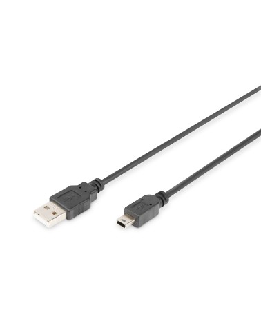 icecat_ASSMANN DIGITUS USB 2.0 Anschlusskabel, Typ A - mini B (5pin) 1.8m, DB-300130-018-S
