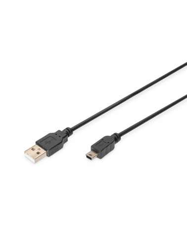 icecat_ASSMANN DIGITUS USB2.0 Anschlusskabel, Typ A - mini B (5pin) 1.0m, AK-300130-010-S