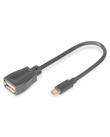 icecat_ASSMANN DIGITUS USB 2.0 Adapterkabel, OTG, Typ mikro B - A St Bu, 0,2m, DB-300309-002-S