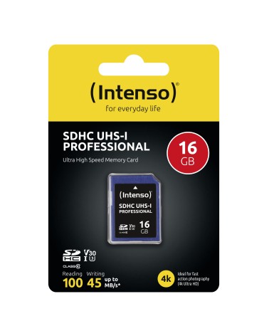 icecat_INTENSO SDHC Card           16GB Class 10 UHS-I Professional, 3431470