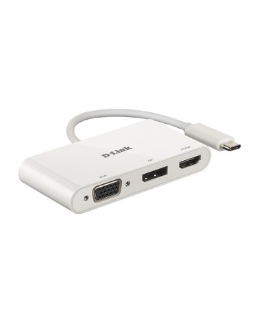 icecat_D-Link DUB-V310 USB-C 3-Port Video Adapter (HDMI, DP, VGA), DUB-V310