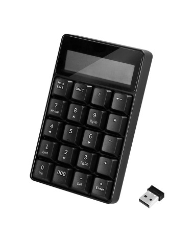 icecat_LogiLink Keypad Funk, mit Taschenrechner, 2,4GHz, schwarz, ID0199