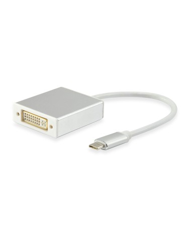 icecat_DIGITAL DATA equip USB 3.1 Adapter Typ C Stecker auf DVI-I Dual Link Buchse, 133453