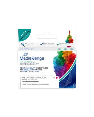 icecat_Media Range MediaRange Patrone HP NR 655 mit Chip magenta, MRHP655M