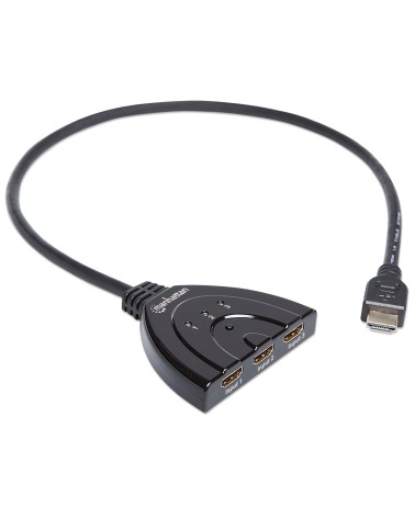 icecat_Manhattan 1080p 3-Port HDMI-Switch integriertes Kabel sw, 207843