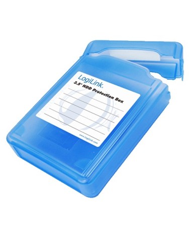 icecat_LogiLink HDD Schutz-Box für 1x 8.9cm (3,5) blau wasseresist, UA0133