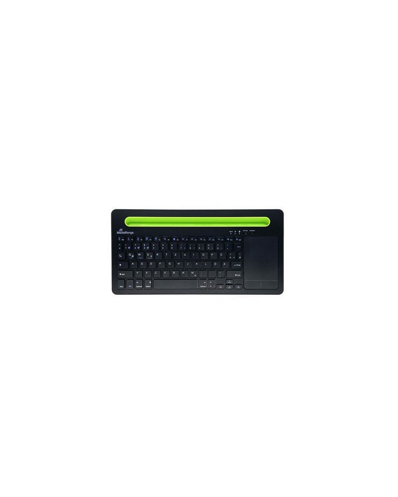 icecat_Media Range MediaRange Tastatur Wireless 78 Tasten Touchpad DE schwarz, MROS131