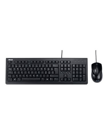 icecat_Tas Asus U2000 wired Keyboard+Mouse dt. Layout schwarz, 90-XB1000KM00010-