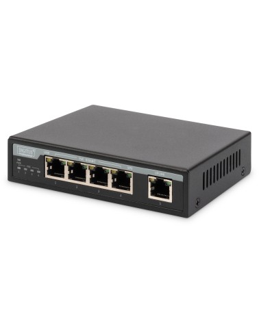 icecat_DIGITUS Switch  4Port Gigabit       PoE m. 1 Uplink, DN-95330