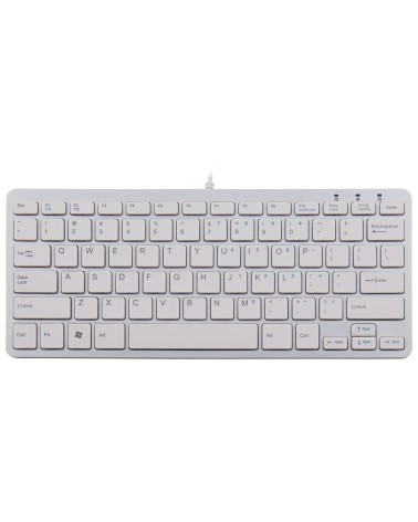 icecat_R-GO Tools R-Go Tastatur Compact DE-Layout weiÃŸ retail, RGOECQZW