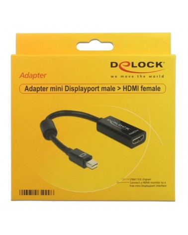 icecat_Delock Adapter miniDisplayPort Stecker  HDMI Buchse, 65099