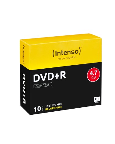 icecat_INTENSO DVD+R 4,7GB 16x Speed Slim Case 10, 4111652