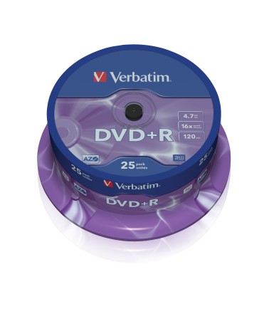 icecat_VERBATIM DVD+R 4,7 GB, DVD-Rohlinge, 43500