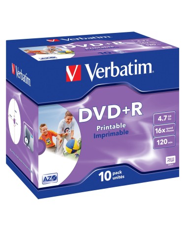 icecat_VERBATIM DVD+R 4,7 GB, DVD-Rohlinge, 43508