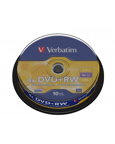 icecat_VERBATIM DVD+RW 4,7 GB, DVD-Rohlinge, 43488