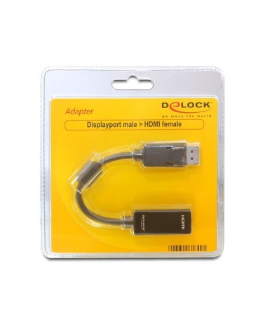 icecat_Delock Adapter DP-Stecker auf HDMI-Buchse, 61849