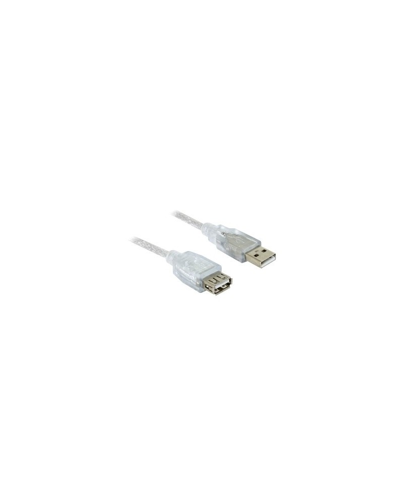 icecat_Delock USB 2.0 Verlängerungskabel 1,8m Stecker A auf B, 82239
