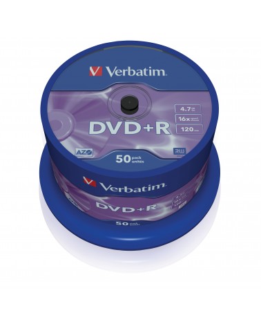 icecat_VERBATIM DVD+R 4,7 GB, DVD-Rohlinge, 43550