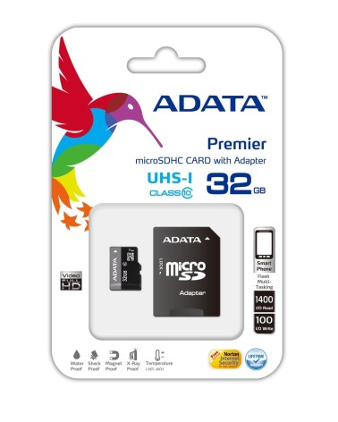 icecat_ADATA Premier 32 GB microSDHC, Speicherkarte, AUSDH32GUICL10-RA1