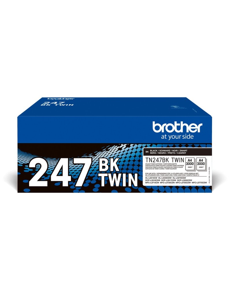 icecat_Brother Toner Doppelpack TN-247BKTWIN (ca. 2x 3000 Seiten), TN247BKTWIN