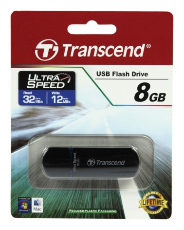 icecat_Transcend JetFlash 600 8 GB, USB-Stick, TS8GJF600
