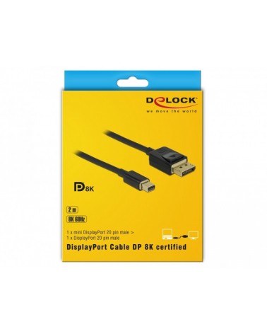 icecat_Delock Kabel miniDisplayPort (St)  DisplayPort (St) 8K 60Hz zertifiziert, 84928