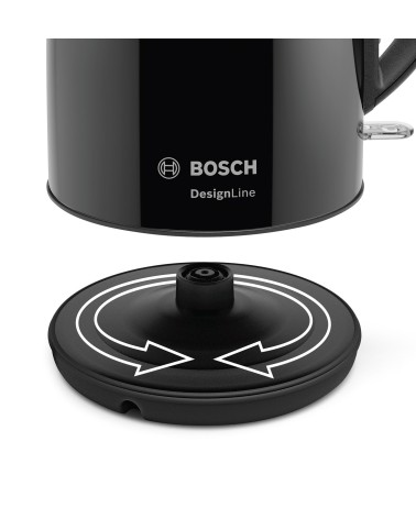 icecat_Bosch TWK3P423 Wasserkocher 1,7l  black polier, TWK3P423