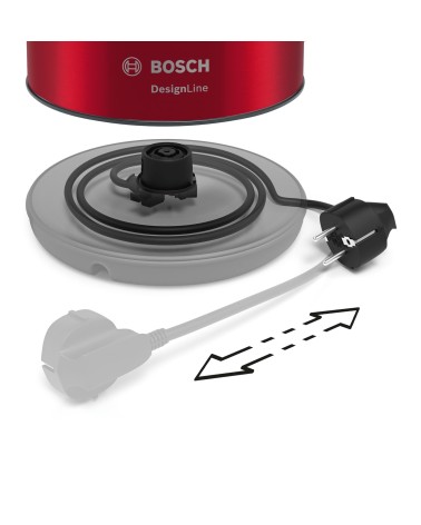 icecat_Bosch TWK3P424 Wasserkocher 1,7l  deep red, TWK3P424