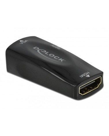 icecat_Delock Adapter HDMI-A Buchse zu VGA Buchse 1080p mit Audio, 66560