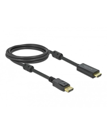 icecat_Delock Aktives DisplayPort 1.2 zu HDMI Kabel 4K 60 Hz 2 m, 85956