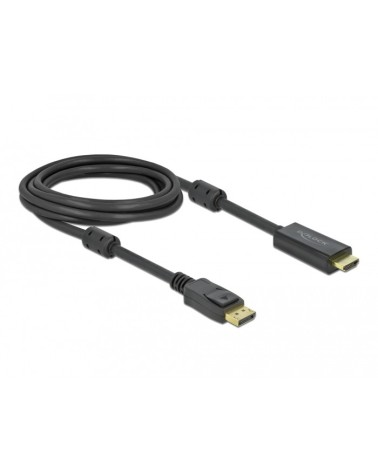 icecat_Delock Aktives DisplayPort 1.2 zu HDMI Kabel 4K 60 Hz 3 m, 85957