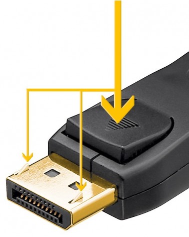 icecat_Goobay Verbindungskabel DisplayPort 1.2 Stecker  DisplayPort 1.2 Stecker, 65924