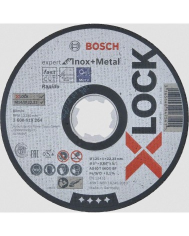 icecat_Bosch X-LOCK Trennsch.125X1mm INOX gerade, 2608619264