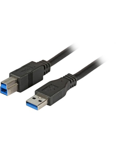 icecat_EFB USB-Verbindungskabel A-B 1,8m USB 3.0 schwarz K5236.1,8, K5236.1,8