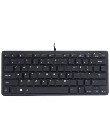icecat_R-GO Tools R-Go Tastatur Compact UK-Layout schwarz, RGOECUKBL