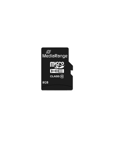 icecat_Media Range MediaRange SD MicroSD Card  8GB SD CL.10 inkl. Adapter, MR957
