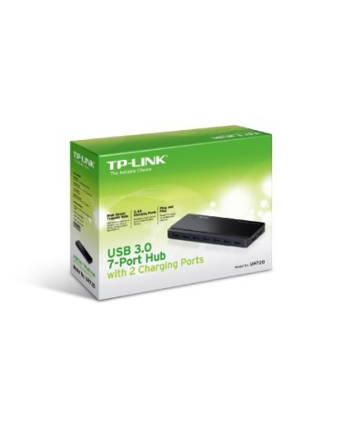 icecat_TP-Link UH720 7-Port USB 3.0 Hub mit 2 Lade-Ports, UH720