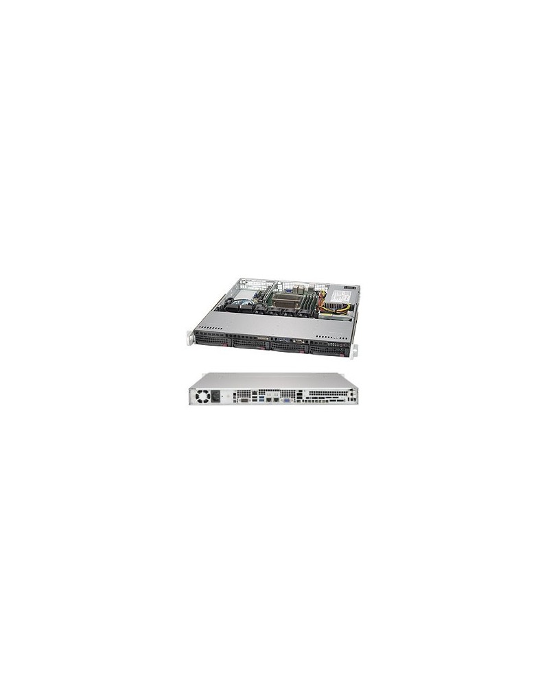 icecat_Server Geh Super Micro 1U 1x350W 4x3.5    SC813MFTQC-350CB2 ohne OS, CSE-813MFTQC-350CB2