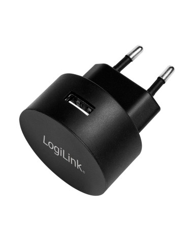 icecat_LogiLink USB Wall Charger 1port,Fast Charging 10.5W, schwarz, PA0217