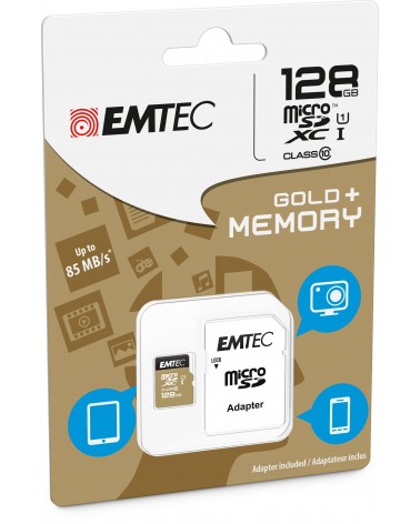 icecat_EMTEC Elite Gold 128 GB microSDXC, Speicherkarte, ECMSDM128GXC10GP
