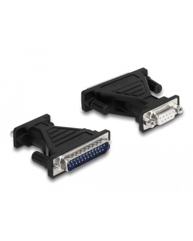 icecat_Delock Adapter USB 2.0 Typ-A zu 1 x Seriell RS-232 D-Sub 9 + Adapter D-Sub 25, 61314