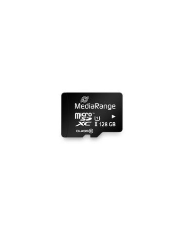 icecat_Media Range MediaRange SD MicroSD Card 128GB UHS-1 Cl.10 inkl. Adapter, MR945