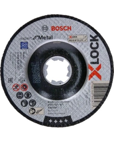 icecat_Bosch X-LOCK Trennsch.125X2,5mm EfM gekrÃ¶pft, 2608619257