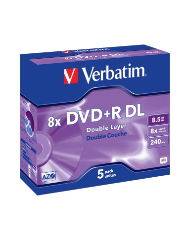 icecat_VERBATIM DVD+R DL 8,5 GB, DVD-Rohlinge, 43541
